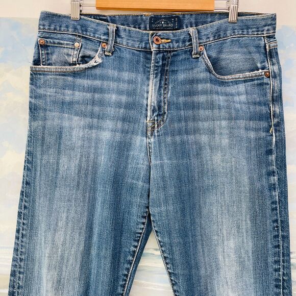 Vintage Lucky Brand Mens Jeans 34x30 Y2K Mens 329 Classic Straight Leg Jeans 34 - Picture 2 of 14